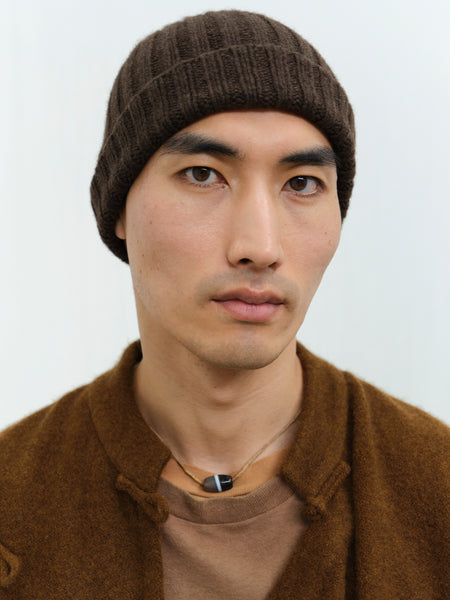 Ribbed Beanie, Luxury Yak wool winter accessories, Norlha