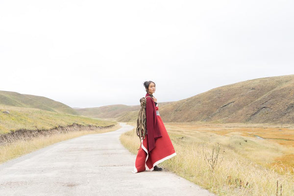 Women on Tibetan Plateau