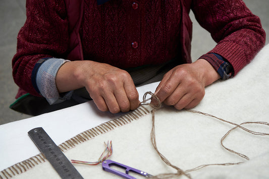 THE MAKING OF - NOMAD CLASSIC BOILED THROW