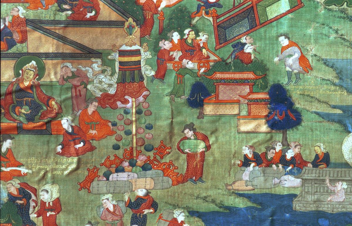 The tibetan jewel Norbu, referring to the Buddha, Dharma & Sangha – Norlha