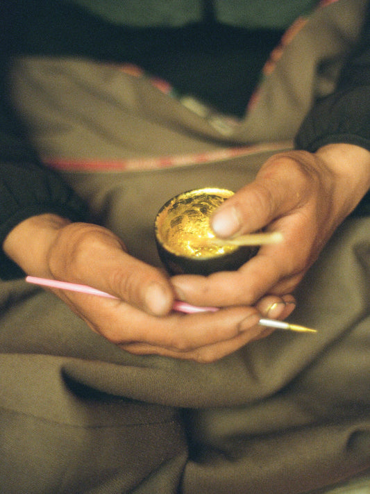 Gold and Black
