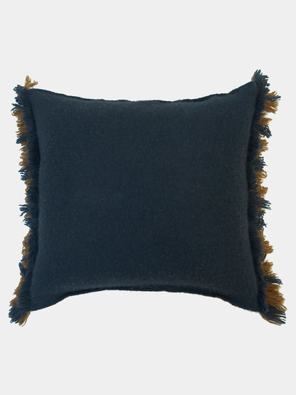 Wood Brown and Blue
