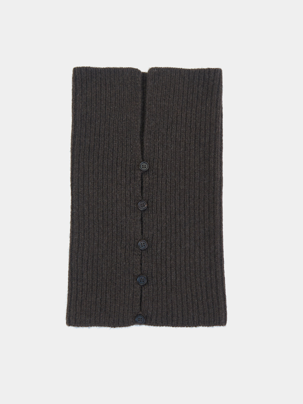 Button Down Skinny Neck Piece
