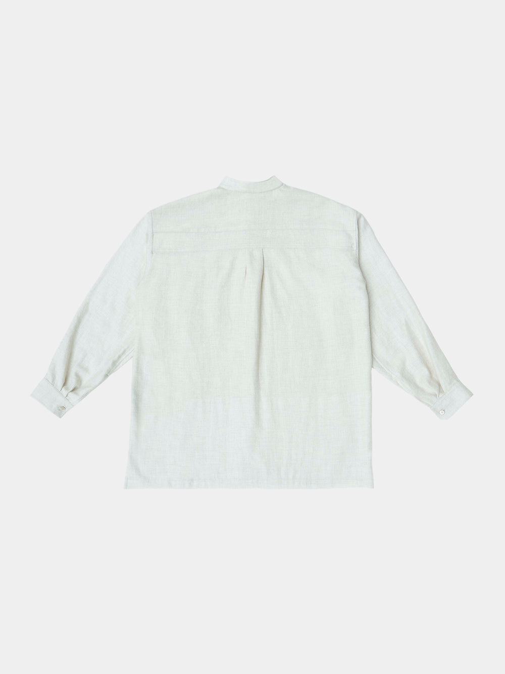 Ethical yak wool silk shirt. Sustainable b-corp luxury, Norlha 