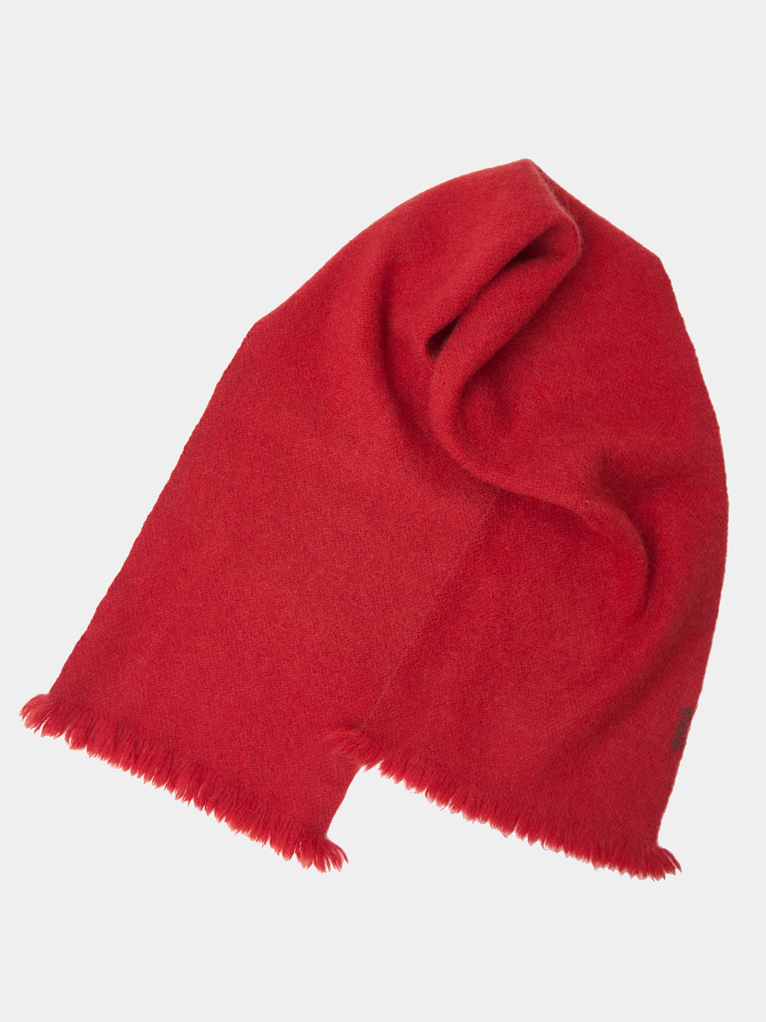 Children's Scarf. Red Yak Wool Accessories, Norlha