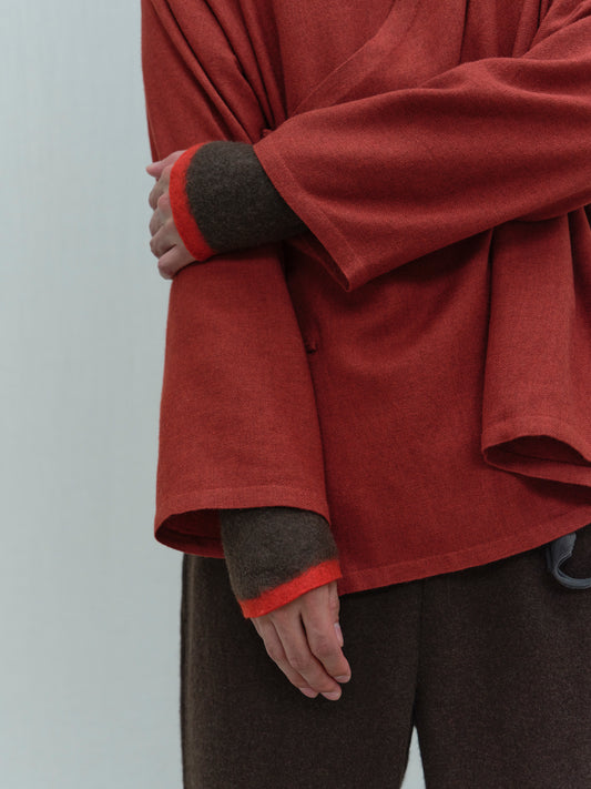 Natural Yak Brown and Red