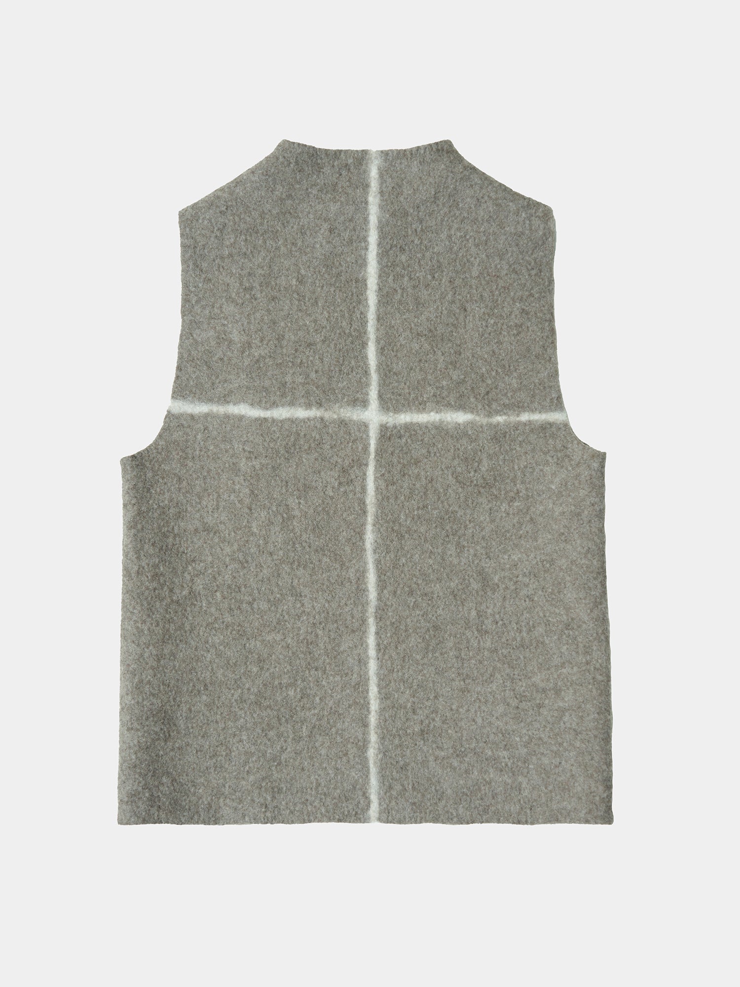 エ　Na.e Standard Wool Vest チャコール ウールベスト エ Na.e Standard Wool Vest チャコール ウールベストの通販はau PAY