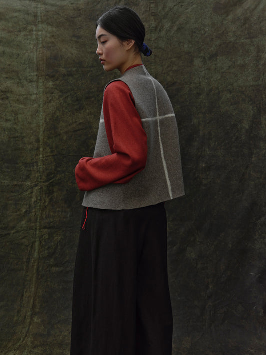 Natural Yak Grey and White