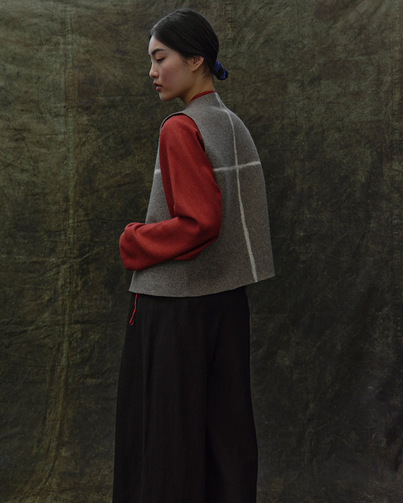 Natural Yak Grey and White