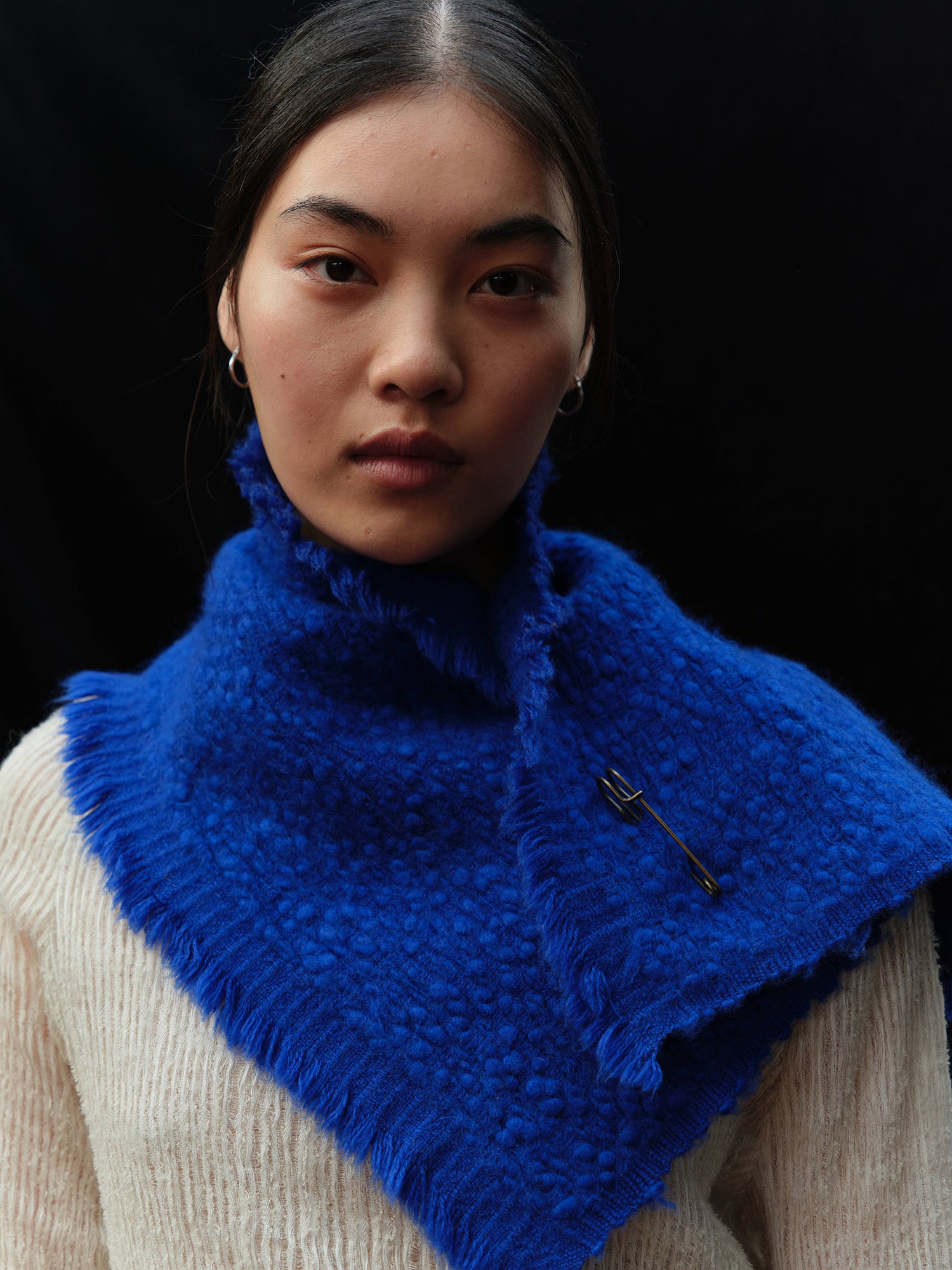 Handspun Dawn Neck Warmer. Ethically handwoven at Norlha Atelier
