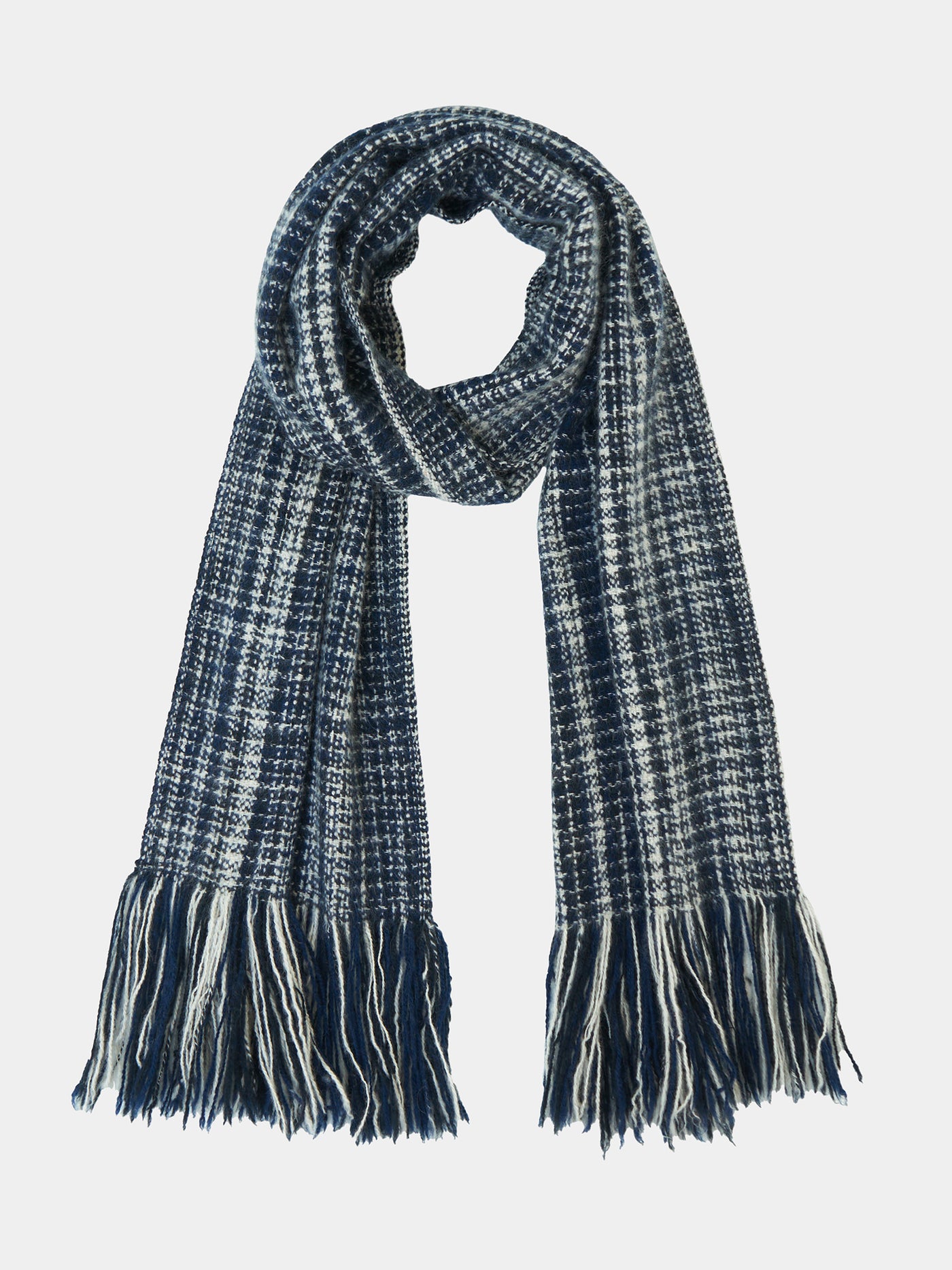 Handspun River Scarf. Woven yak wool scarves and blankets, Norlha