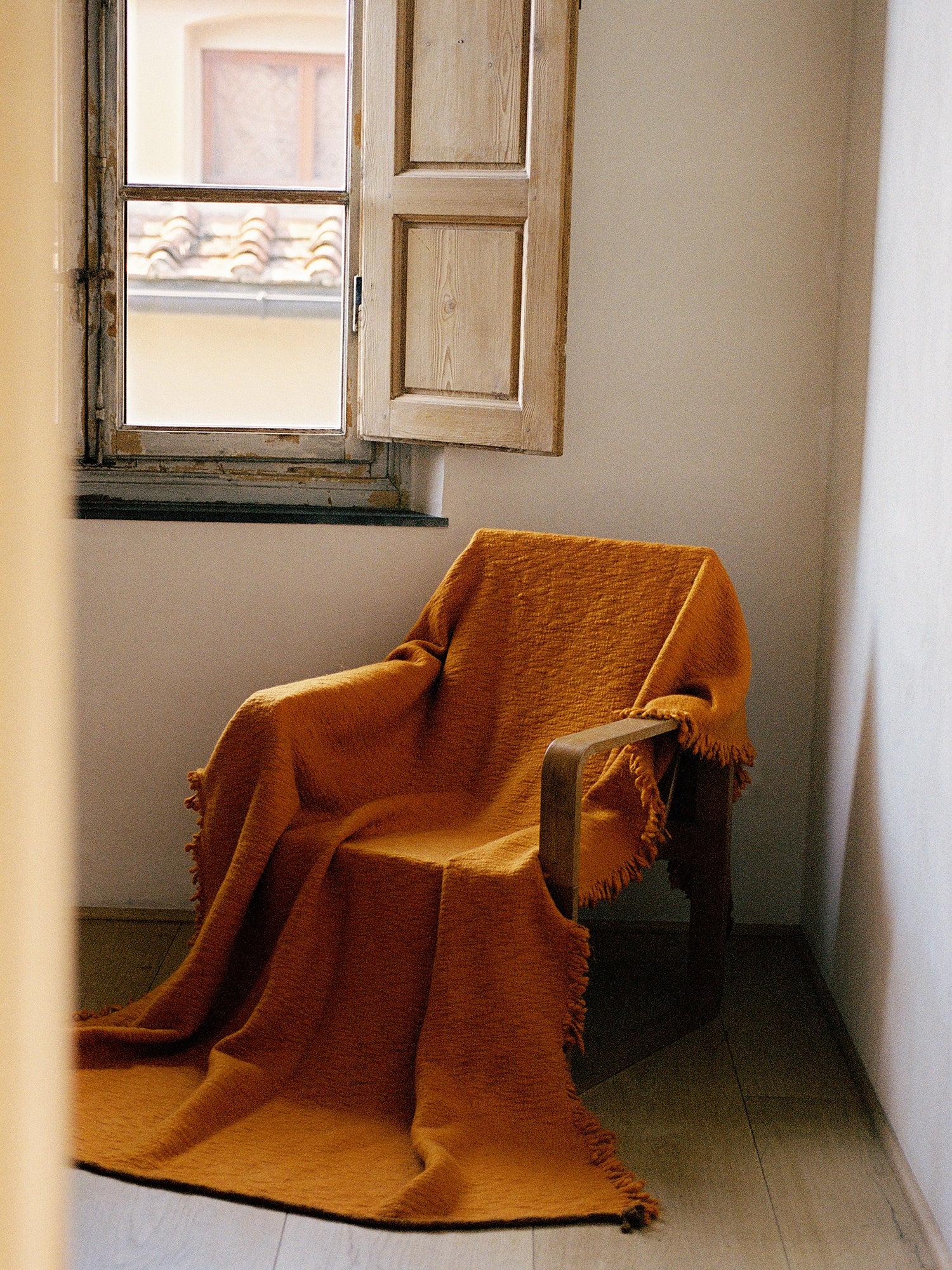 その他 USED HANDMADE BLANKET Handspun Nostalgia Blanket. Luxury blankets from B-corp Norlha