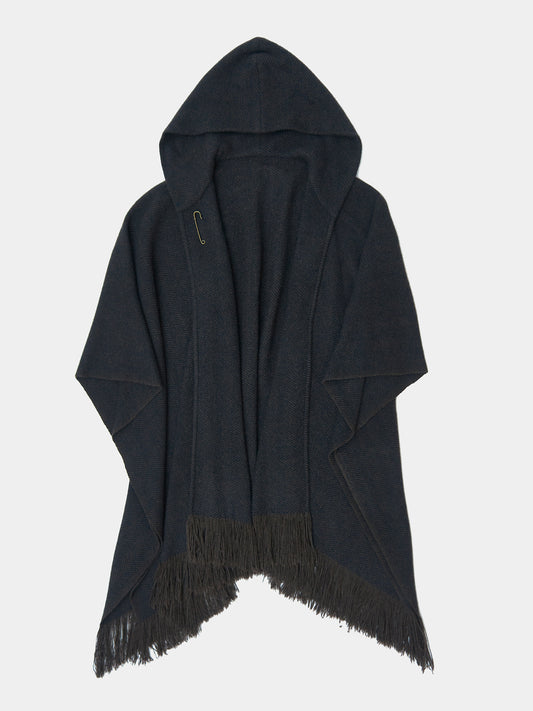 Navy and Natural Yak Brown