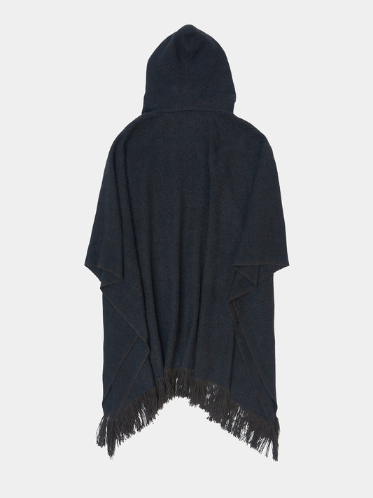 Navy and Natural Yak Brown