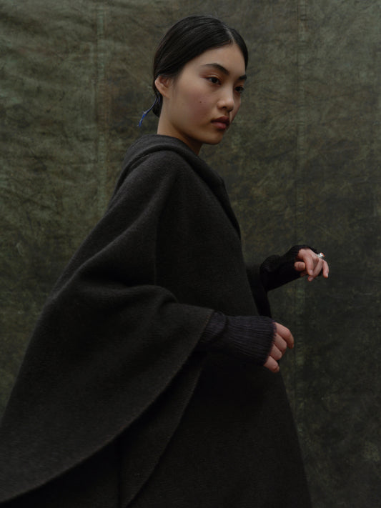 Navy and Natural Yak Brown