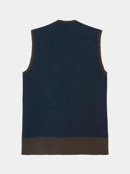 Navy and Brown Edge