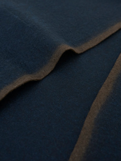 Navy and Brown Edge