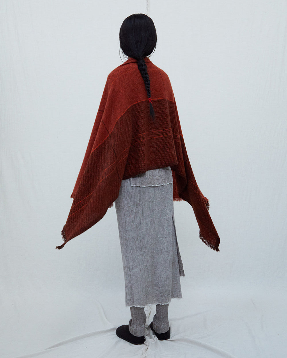 Nomad All Weather Scarf, Luxury soft Yak Wool scarf, Norlha