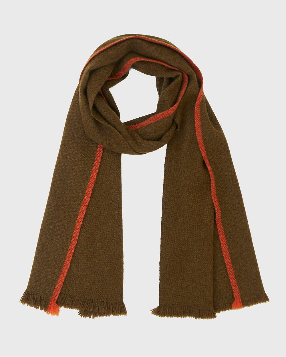 100% Cotton Double Sided Hooded Scarf And Hat Set Retro