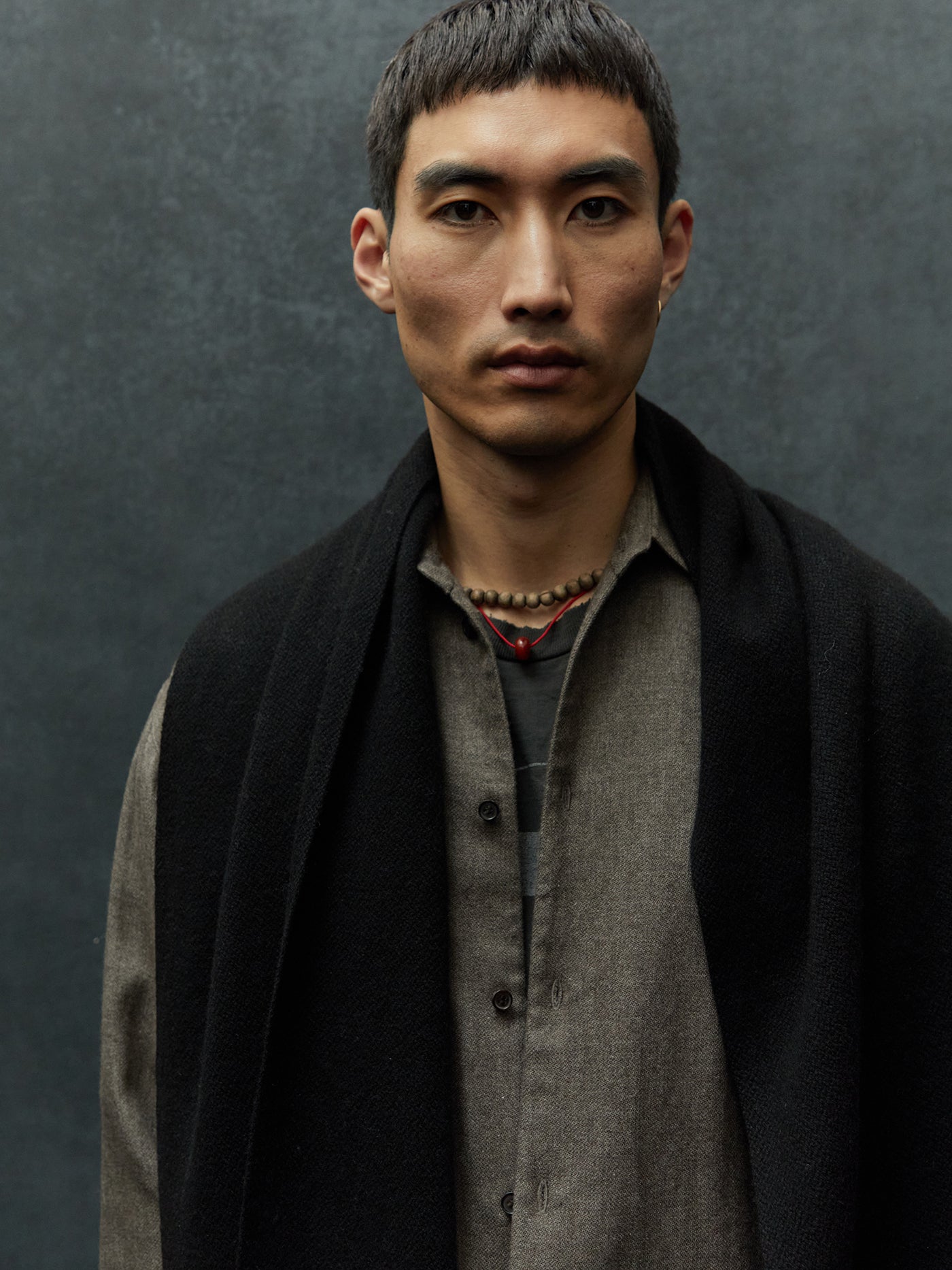 Classic Skinny Yak Wool Scarf, Luxury Yak Wool Scarves, Norlha B Corp