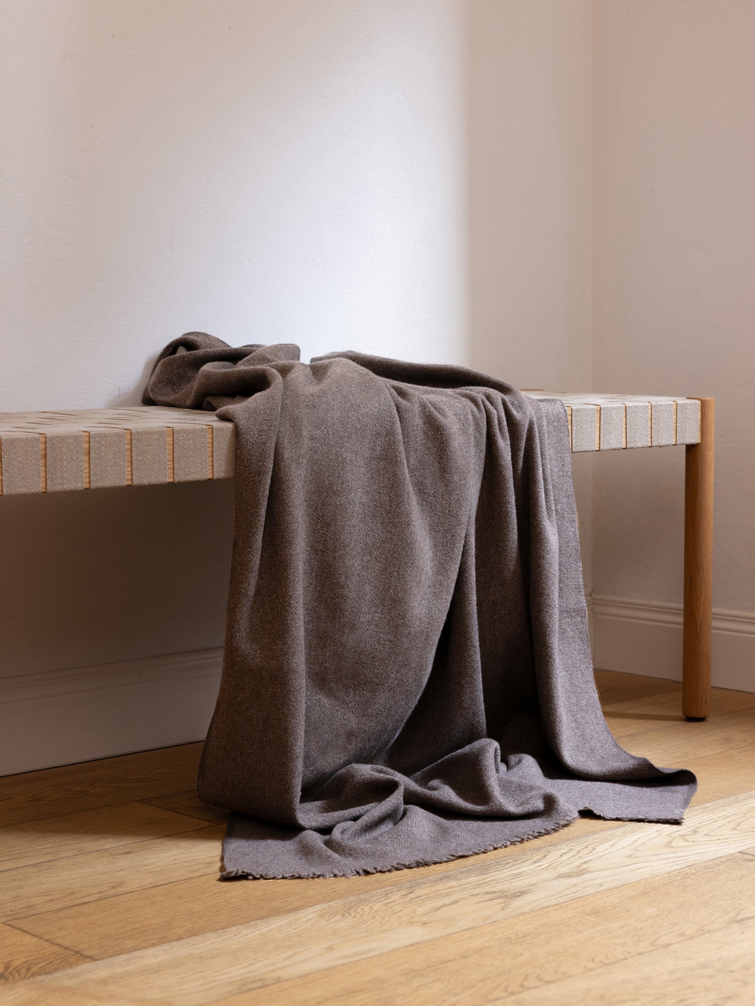Nomad Classic Throw. Ethical luxury yak wool throws and blankets