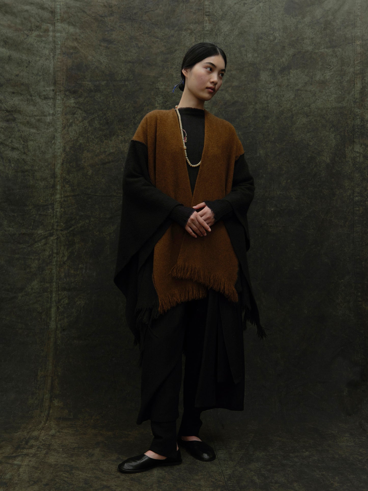 Wood Brown and Blue