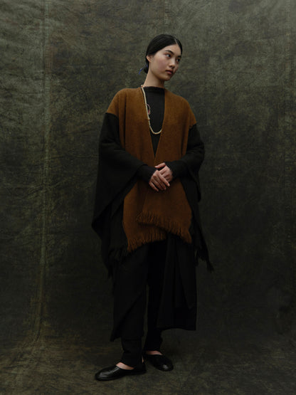 Wood Brown and Blue