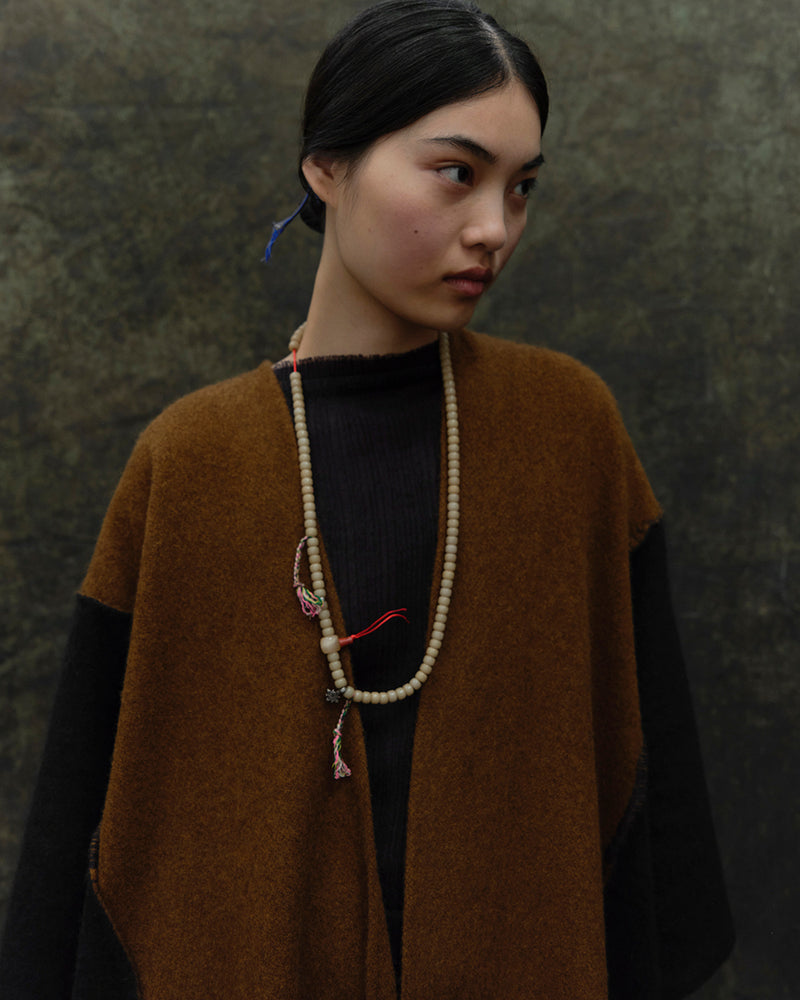 Wood Brown and Blue