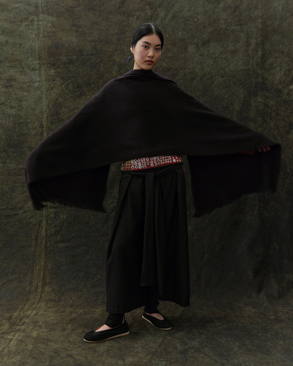 Soft Yak Wool Boiled Scarf, Ethical luxury from Norlha