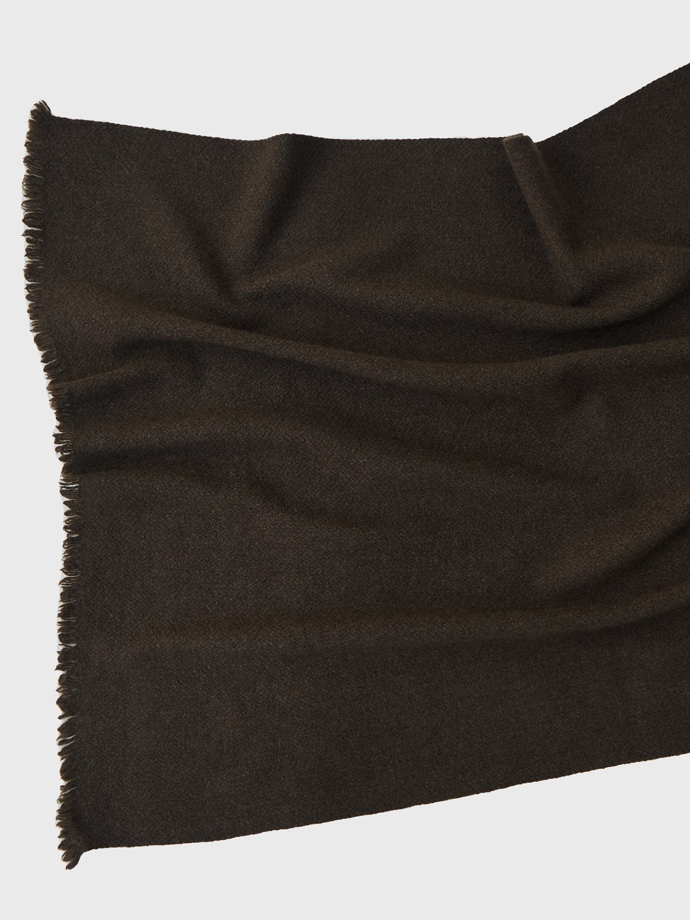 Nomad Net Scarf (Natural Brown Base), Ethical Yak Wool, Norlha