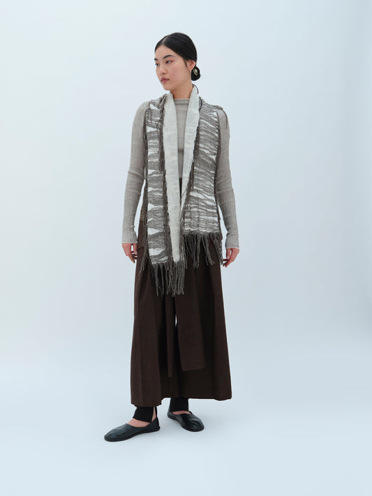 Natural Yak Grey and White