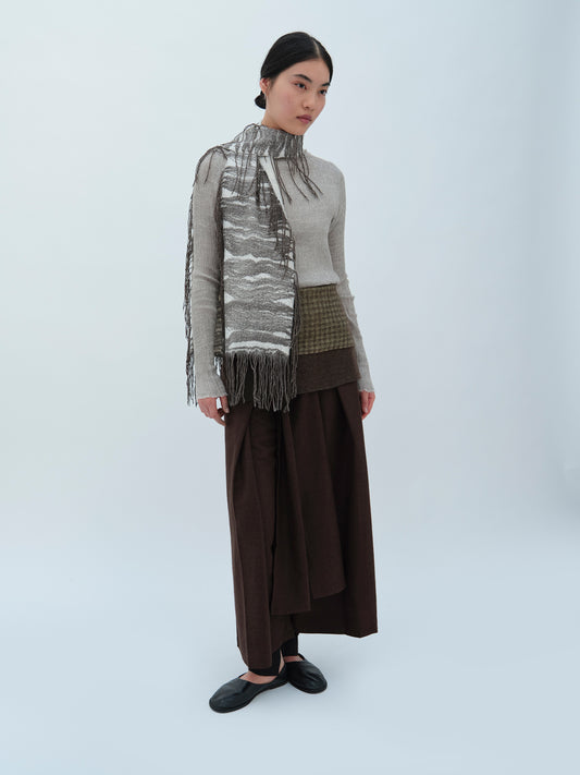 Natural Yak Grey and White