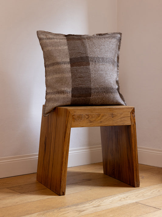 Natural Yak White Grey and Golden Brown