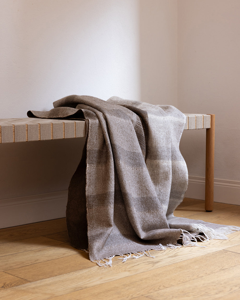 Handmade Yak Wool Felt Blankets. Sustainable Luxury Norlha