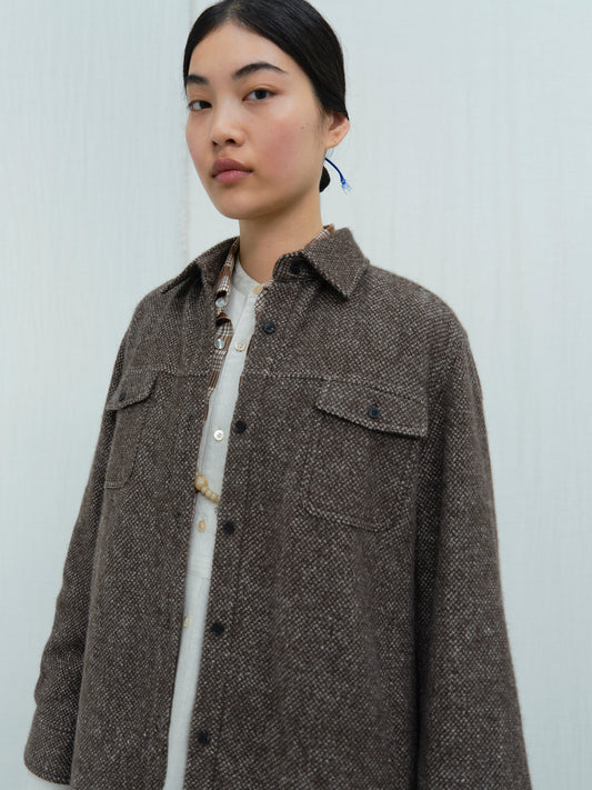 Natural Yak Brown and White