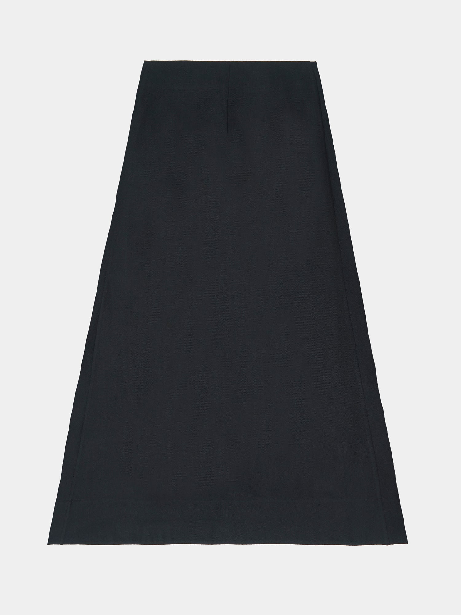 Front-Pleat Skirt. Yak wool silk pleated skirt, handmade at Norlha