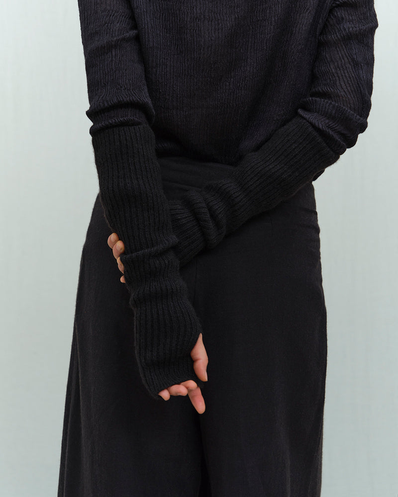 Ribbed Arm Warmers