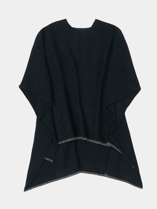 Black with Natural Grey stitching