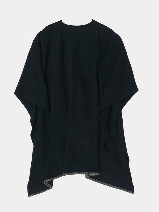 Black with Natural Grey stitching