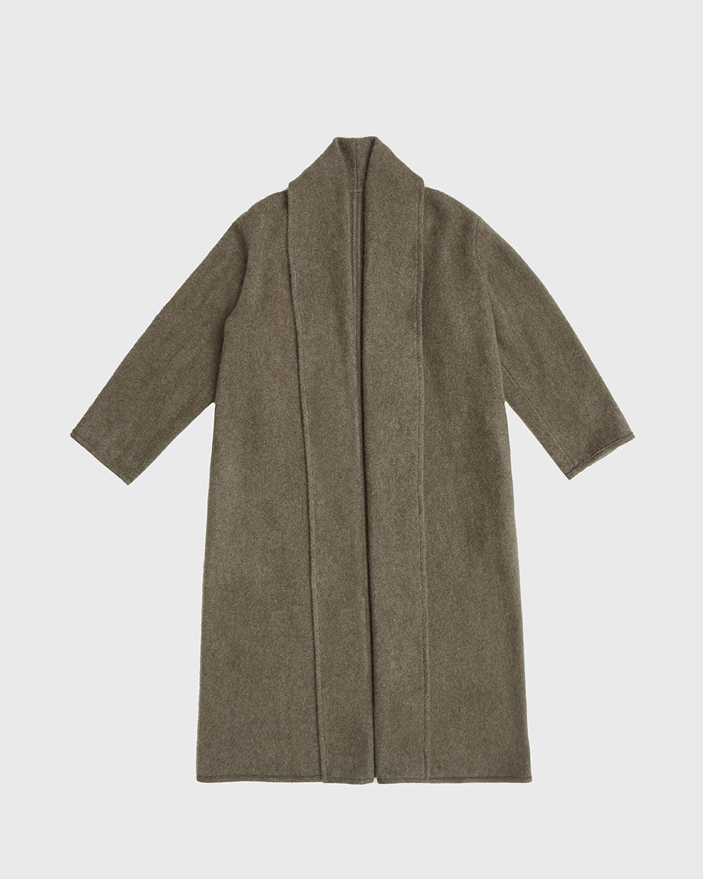 Women's Shawl-Collar Coat. Luxuriously soft wool coats from