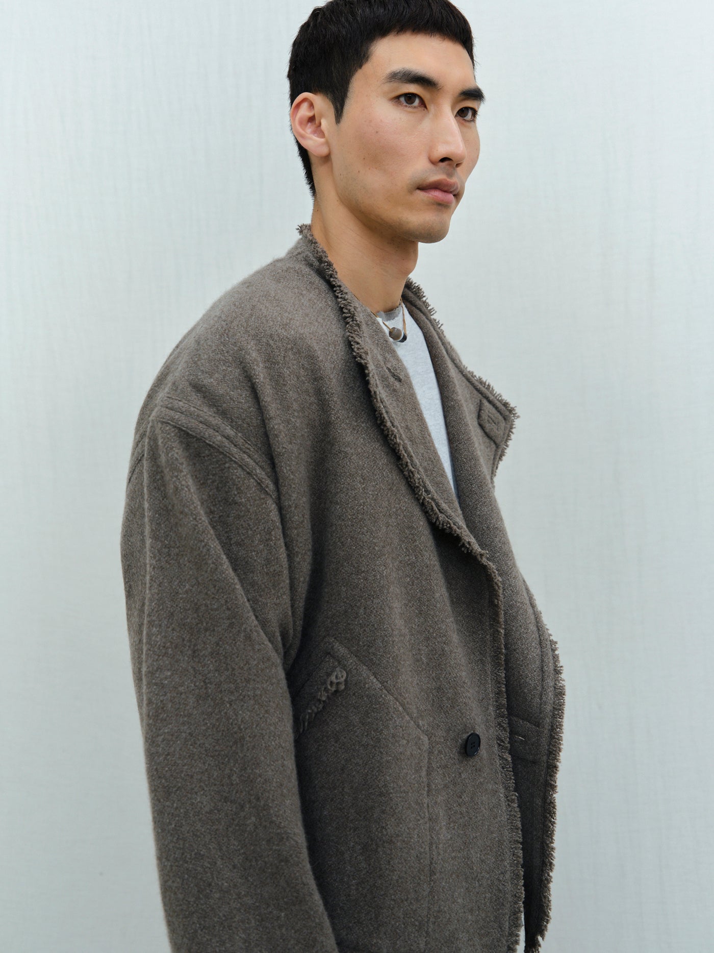 Dense Boiled Shepherd's Jacket. Yak Wool outerwear from Norlha