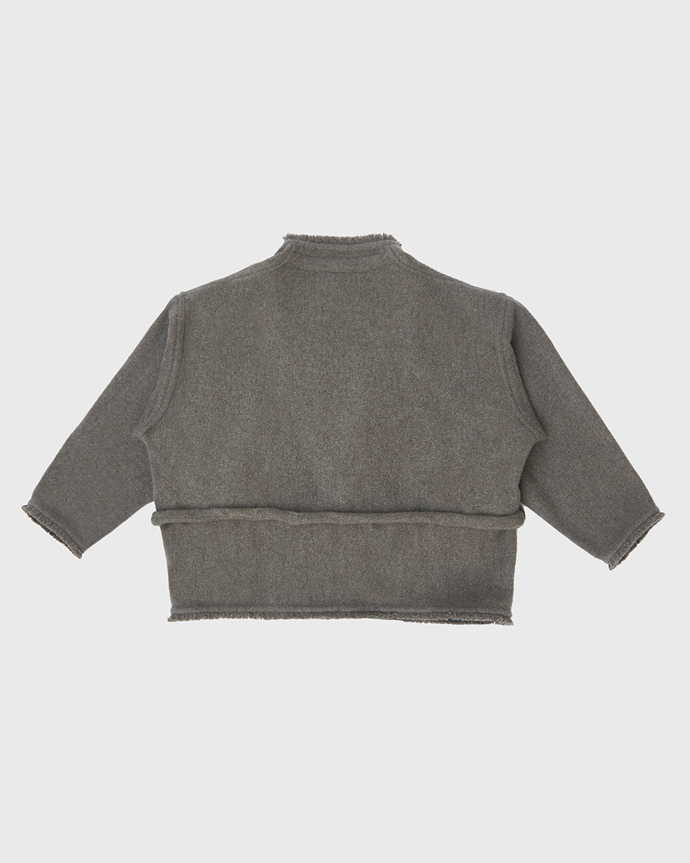 CLASS(クラス) PLAIN WEAVE YAK WOOL JACKET M smock_zipjacket_black_IMG_0104