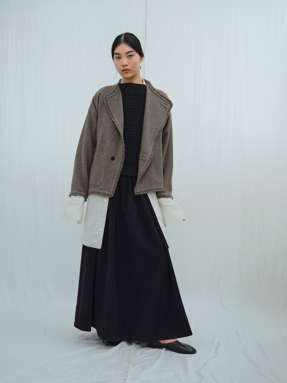 Dense Boiled Shepherd’s Jacket. Yak Wool outerwear from Norlha