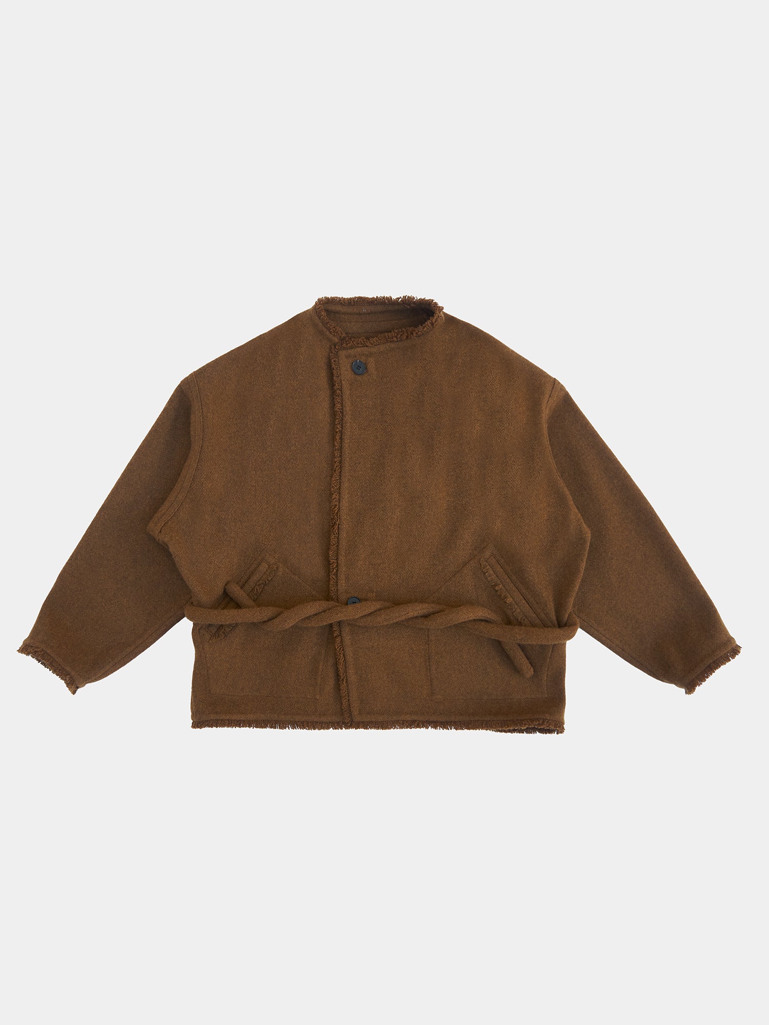 Dense Boiled Shepherd's Jacket. Yak Wool outerwear from Norlha