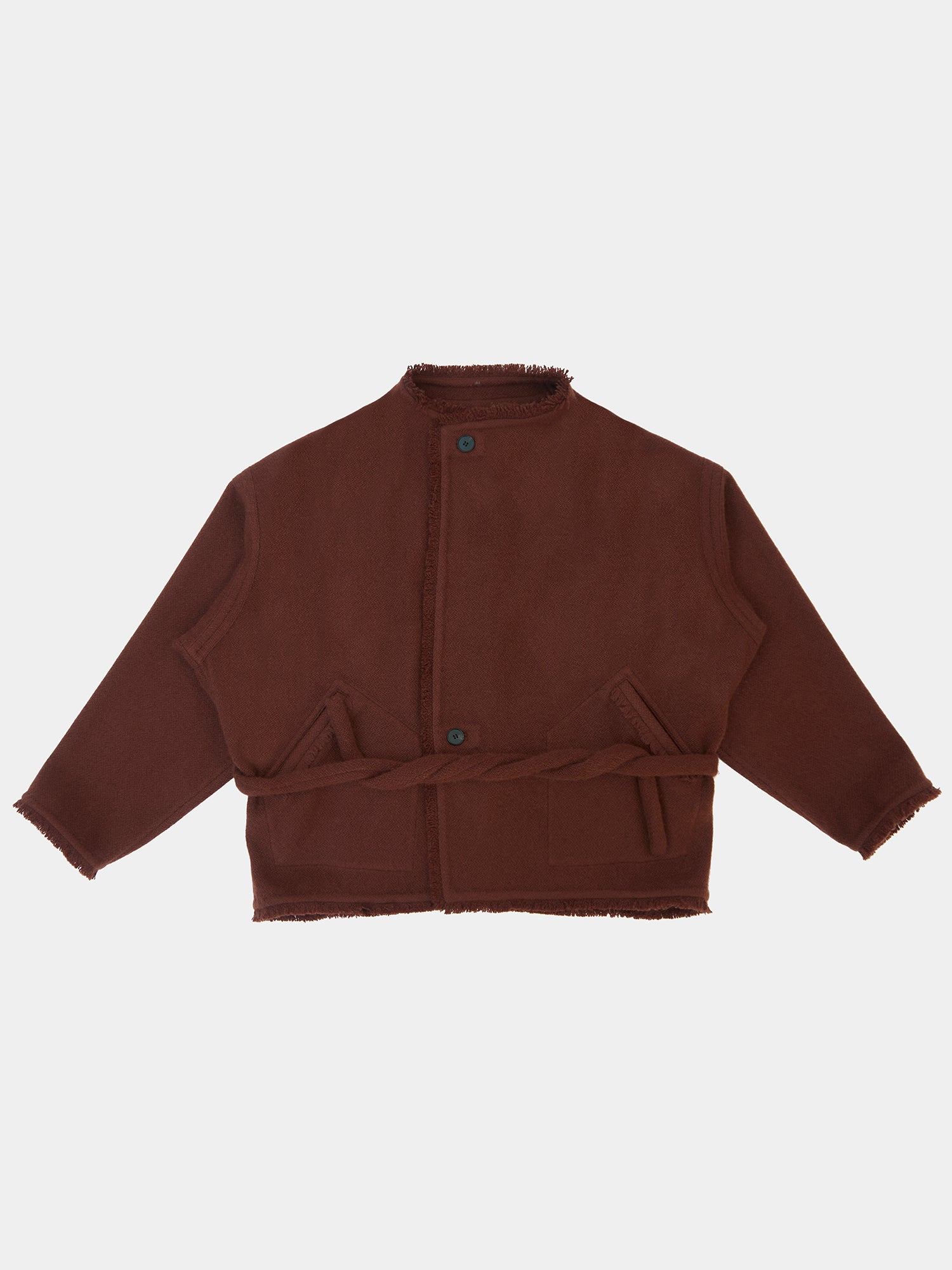 Dense Boiled Shepherd's Jacket. Yak Wool outerwear from Norlha