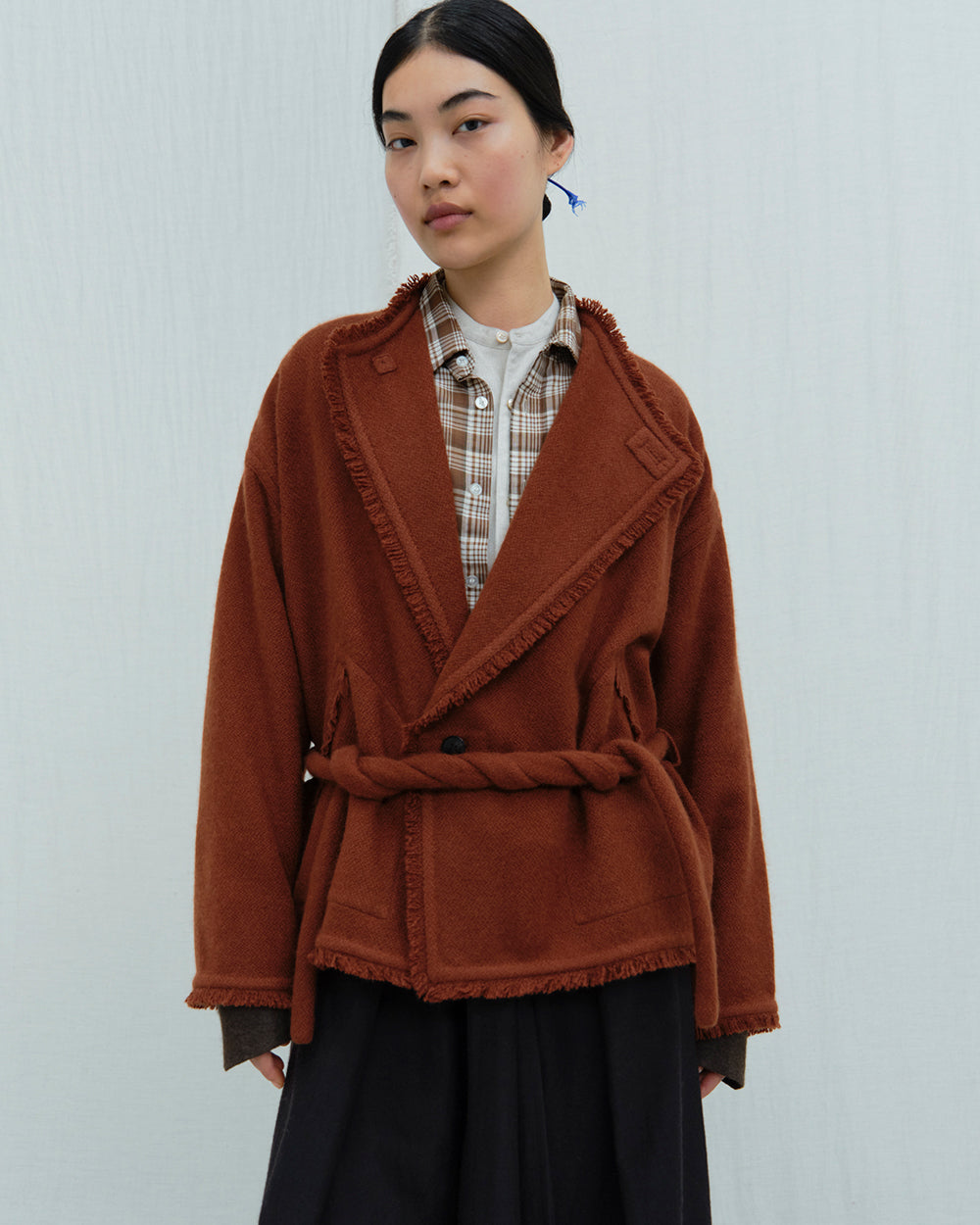 Dense Boiled Shepherd's Jacket. Yak Wool outerwear from Norlha