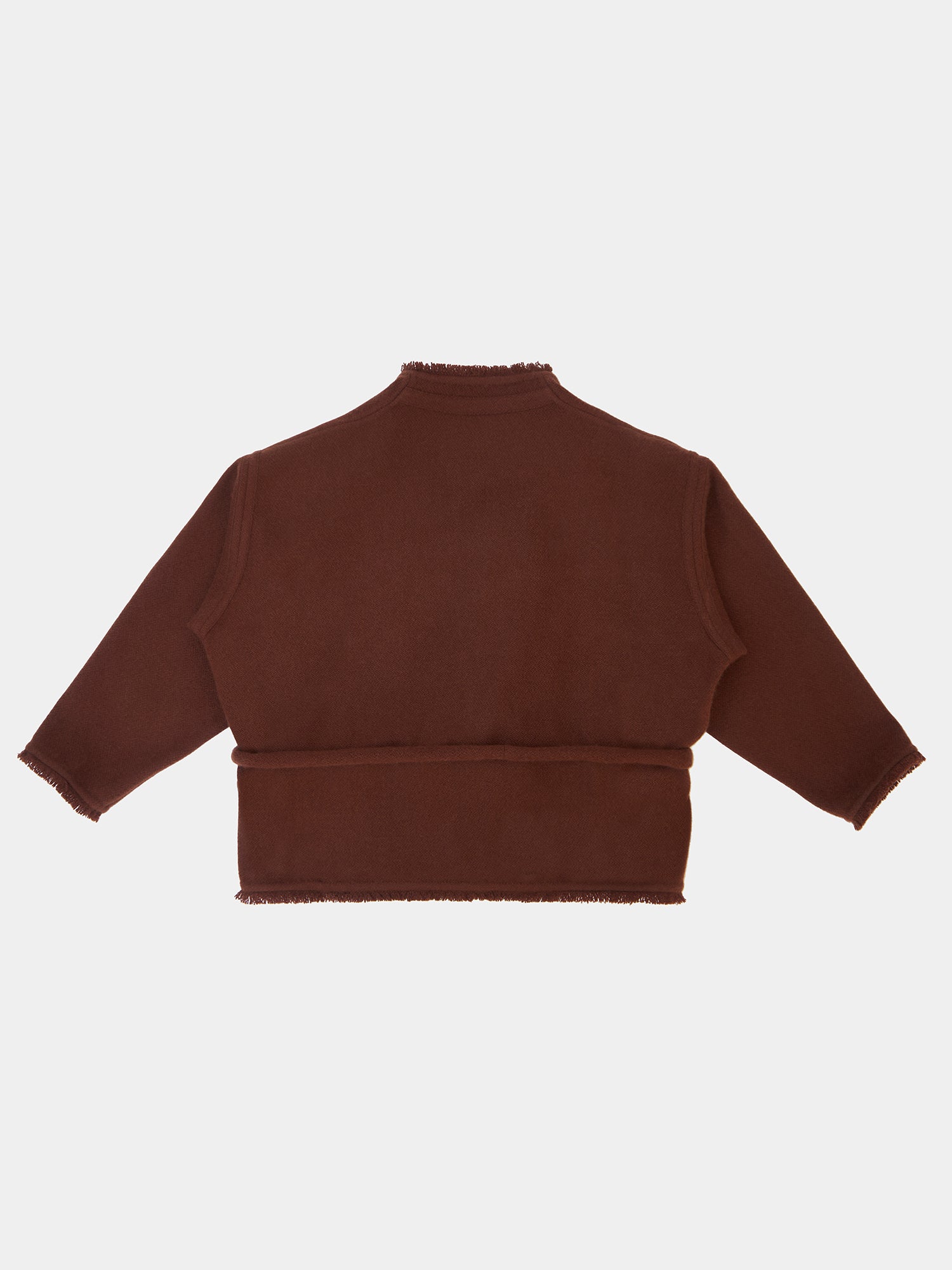 Dense Boiled Shepherd's Jacket. Yak Wool outerwear from Norlha Dense Boiled Shepherd's Jacket. Yak Wool outerwear from Norlha
