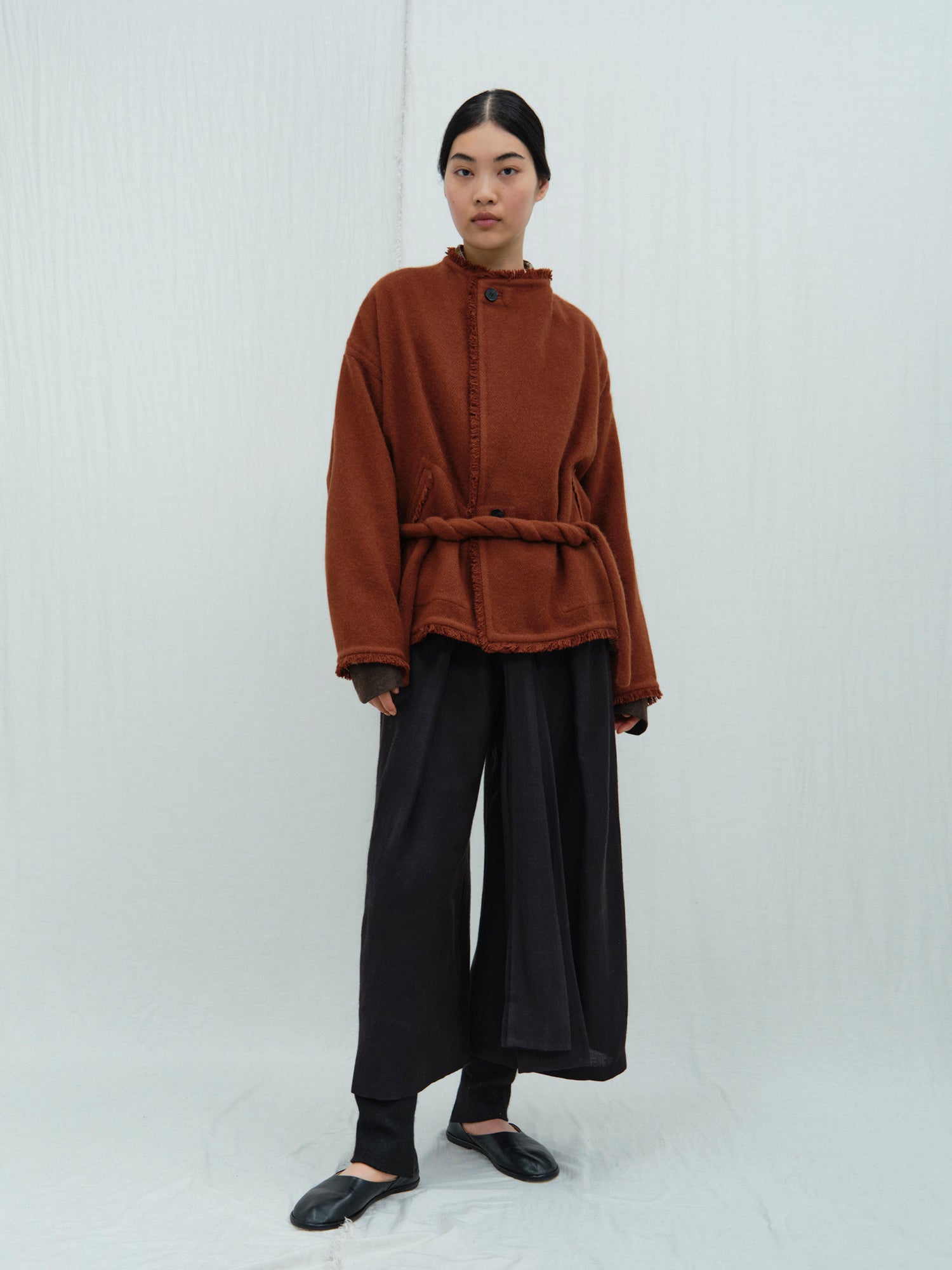 Dense Boiled Shepherd's Jacket. Yak Wool outerwear from Norlha