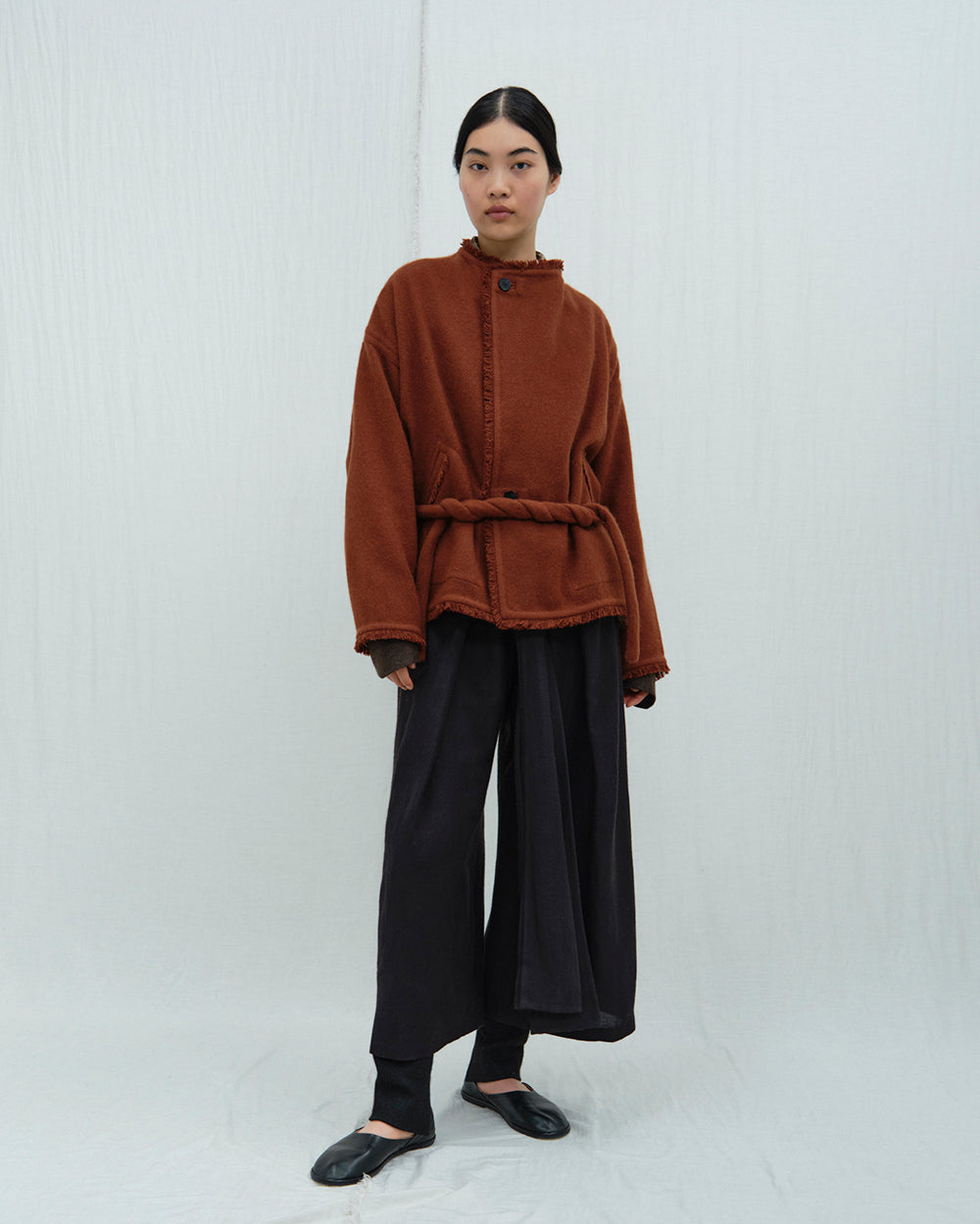 Dense Boiled Shepherd's Jacket. Yak Wool outerwear from Norlha