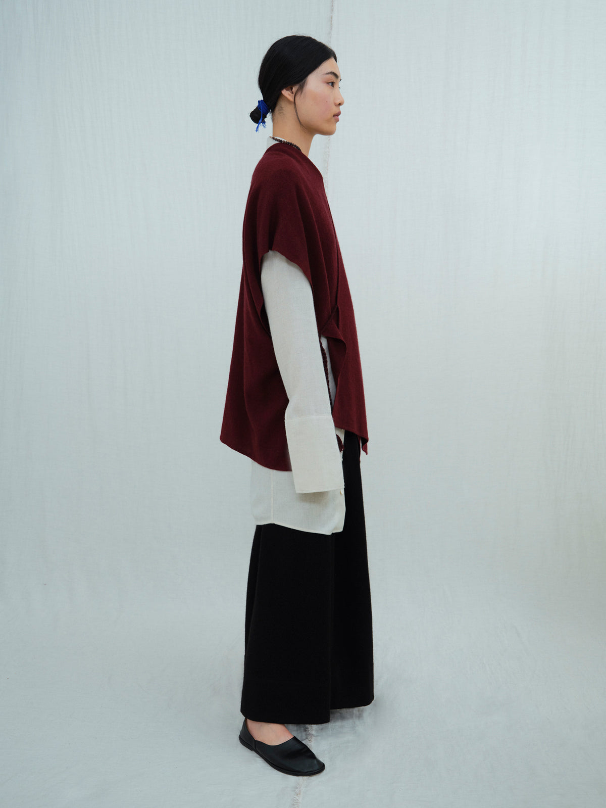 Tie Poncho. Luxurious Yak wool Capes & Ponchos from B-Corp Norlha